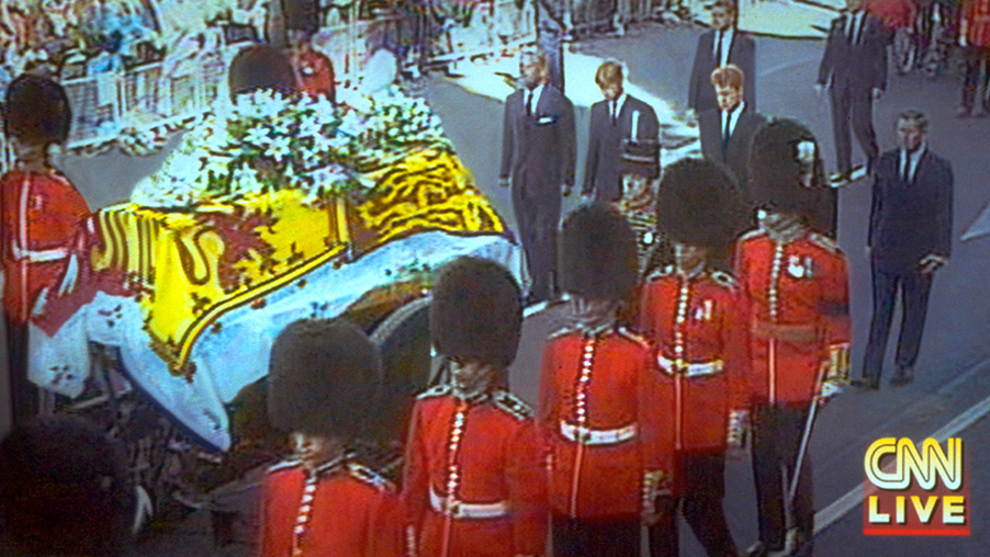 The death of Princess Diana